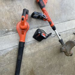 Weed Wacker And Blower 40v