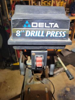 Drill press and bench grinder