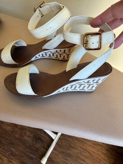 Tory Burch white sandal