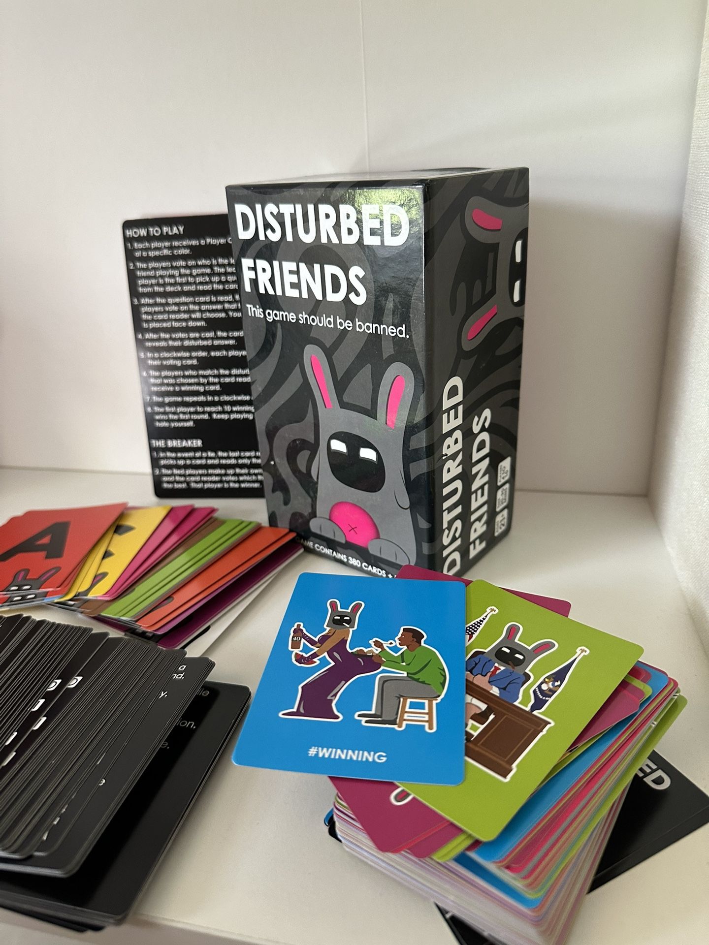 Disturbed Friends Adult Game