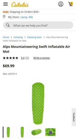 Alps Mountaineering Swift Inflatable Mat