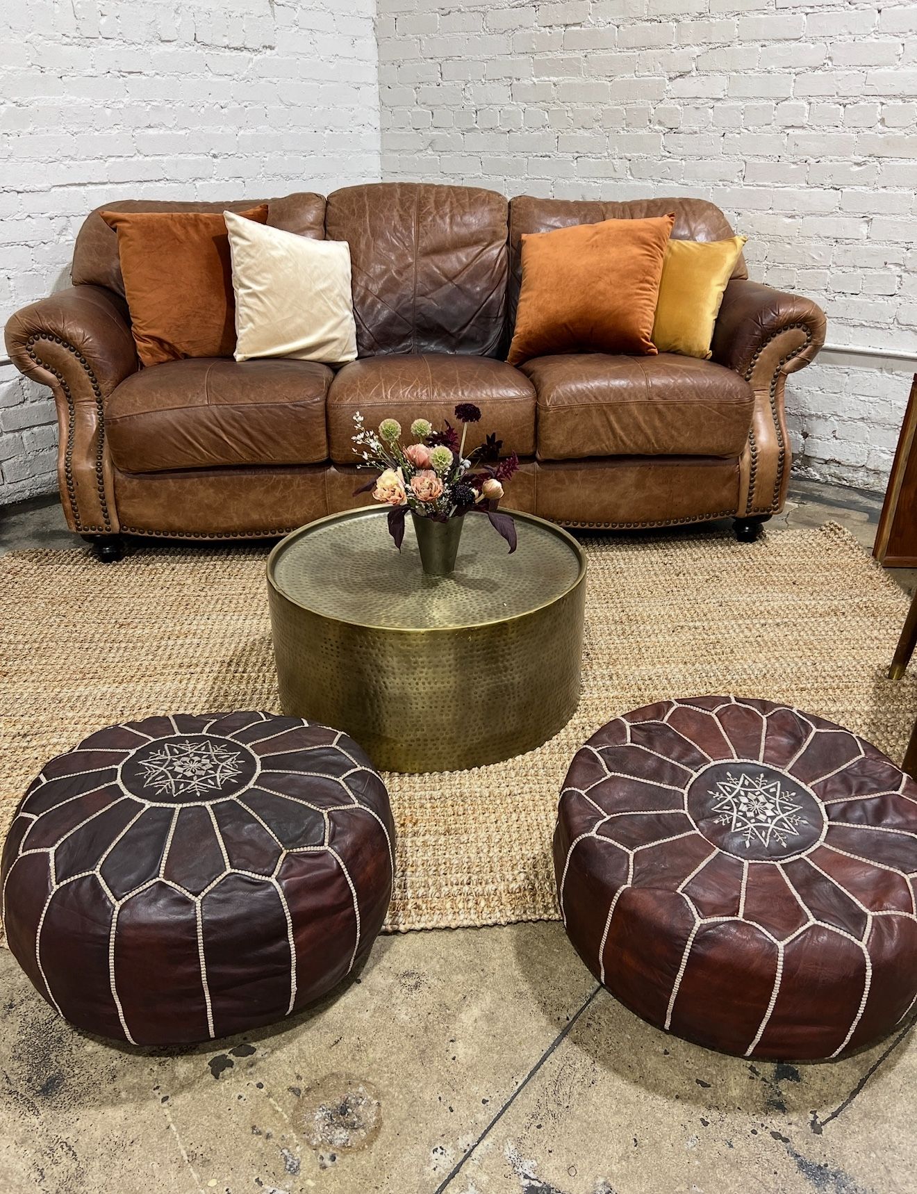 Vintage Leather Sofa