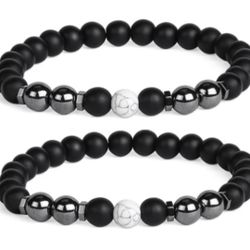 Black  Zinc, Obsidian Anklet $10 Each Firm