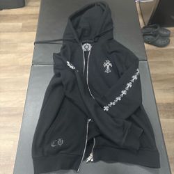 chrome zip up