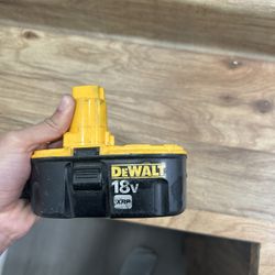 DeWalt 18V battery 