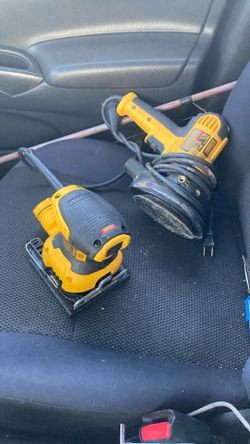 Brand new orbital sander and used polisher Dewalt