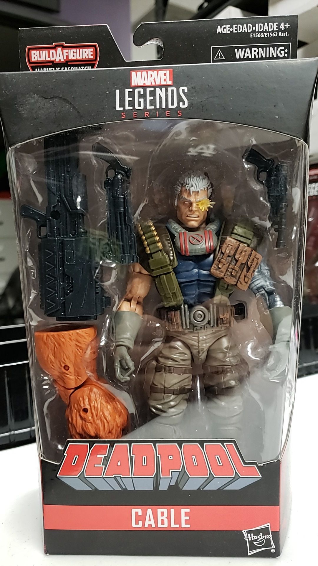 Marvel legends cable sasquatch sale