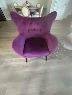 Two Wingback Accent chairs $100  (EA)