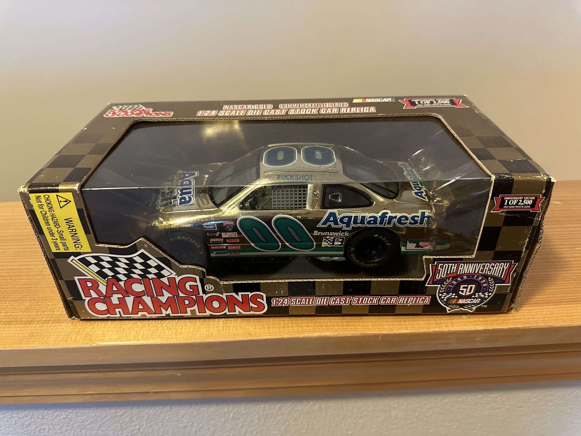 1998 Racing Champions Buckshot Jones Aquafresh #00 Gold 1/24 for Sale ...