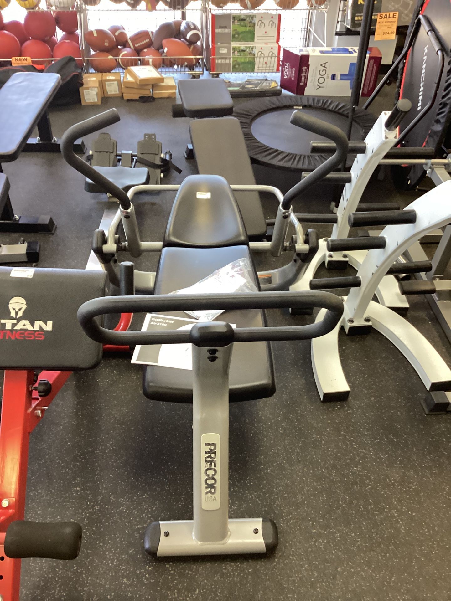 Precor Ab X100 Commercial Grade Ab Crunch Machine