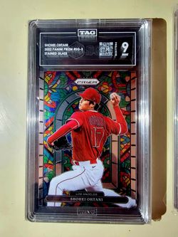 Shohei Ohtani strained glass pitching