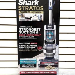 Shark AZ3002 Stratos Upright Vacuum DuoClean PowerFins HairPro Powered Lift-Away