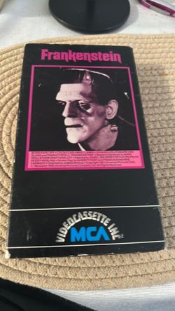 Frankenstein vhs tape rare/vintage