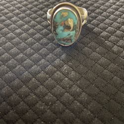 Silver Ring  Turquoise 