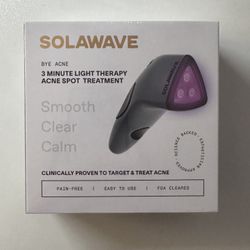 SEALED Solawave Bye Acne 3-Minute Pimple Spot Treatment