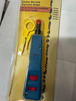 Vastar Punch Down Tool Kit – New in Package  Descripción: