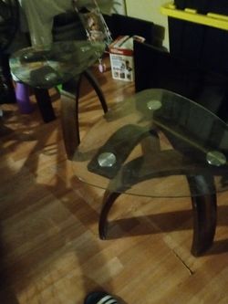 Living table with lamp