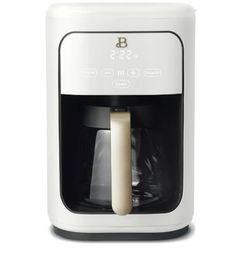 White Drew Barrymore Coffee Maker