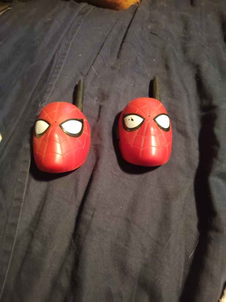 Spiderman Walkie talkie