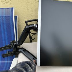 Computer Monitor With Brackets 