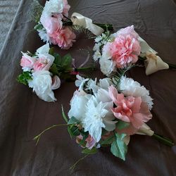 3 New Wedding Bouquets Pinks