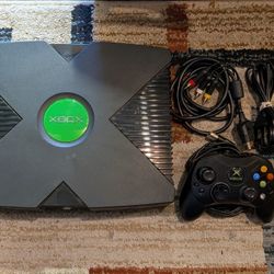 Microsoft Original Xbox Console Bundle! 320 GB Hard Drive! 80+ Games Included!