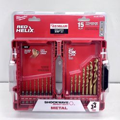 SHOCKWAVE Impact Duty Titanium Drill Bit Set 15-Piece 