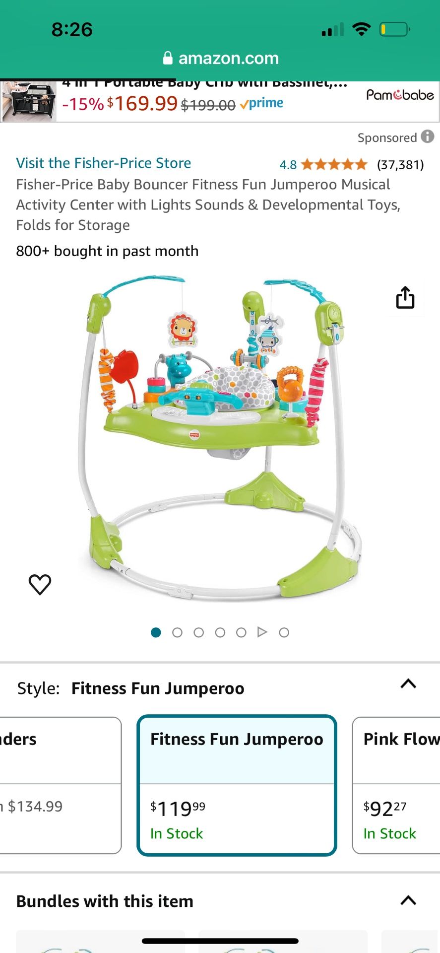 Fisher Price Fitness Jumper