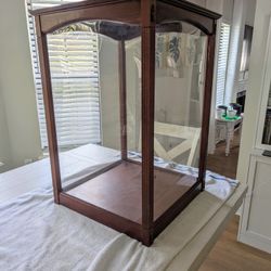 Big Size Wood And Acrylic Display Case