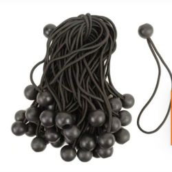 6 In. Tarp Ball Bungee 10 Pack