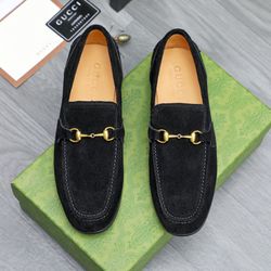 Gucci GG Men’s Leather Shoes With Box 2026 New 