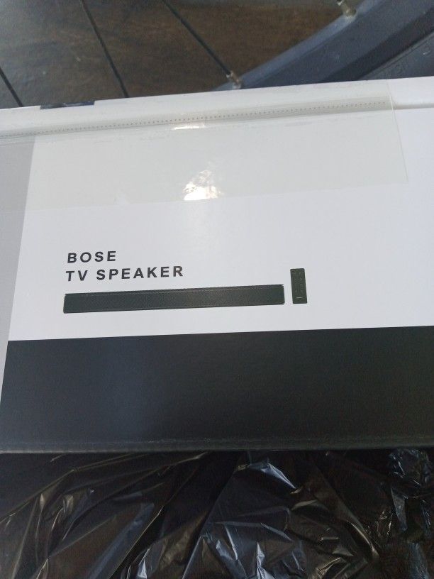 Bose Tv Speaker Blk