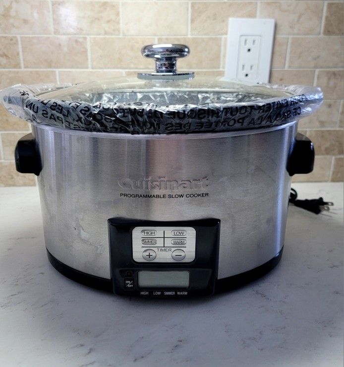 Cuisinart Countertop Cooking PSC-350 3.5-Quart Programmable Slow Cooker, New Condition.