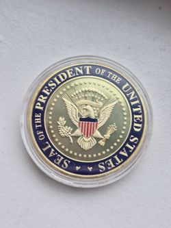 Seal of the president of the USA TRUMP