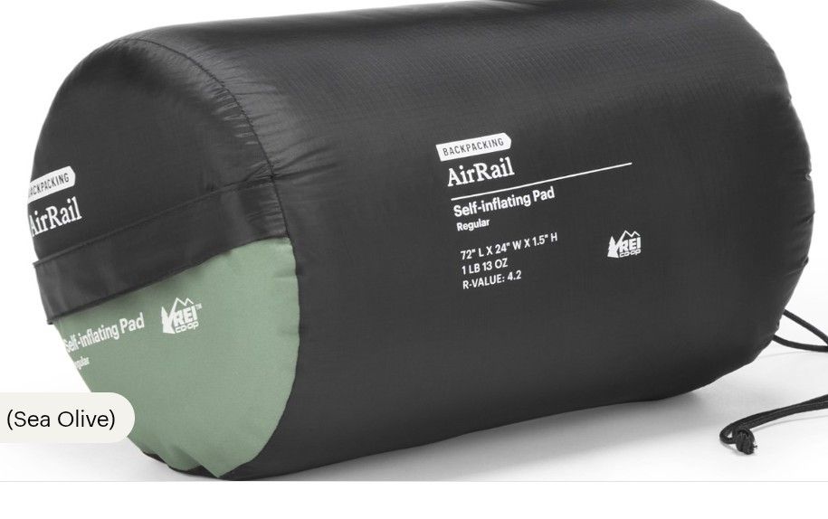 REI Co-Op AirRail Self Inflating Sleeping Pad
