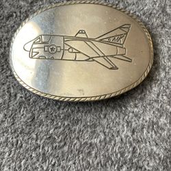 Navy Jet Belt Buckle 