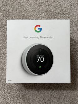 Google Nest Learning Thermostat – 3rd Generation