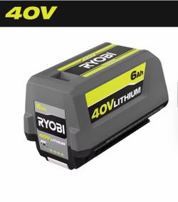 Ryobi 40V 6amp Battery