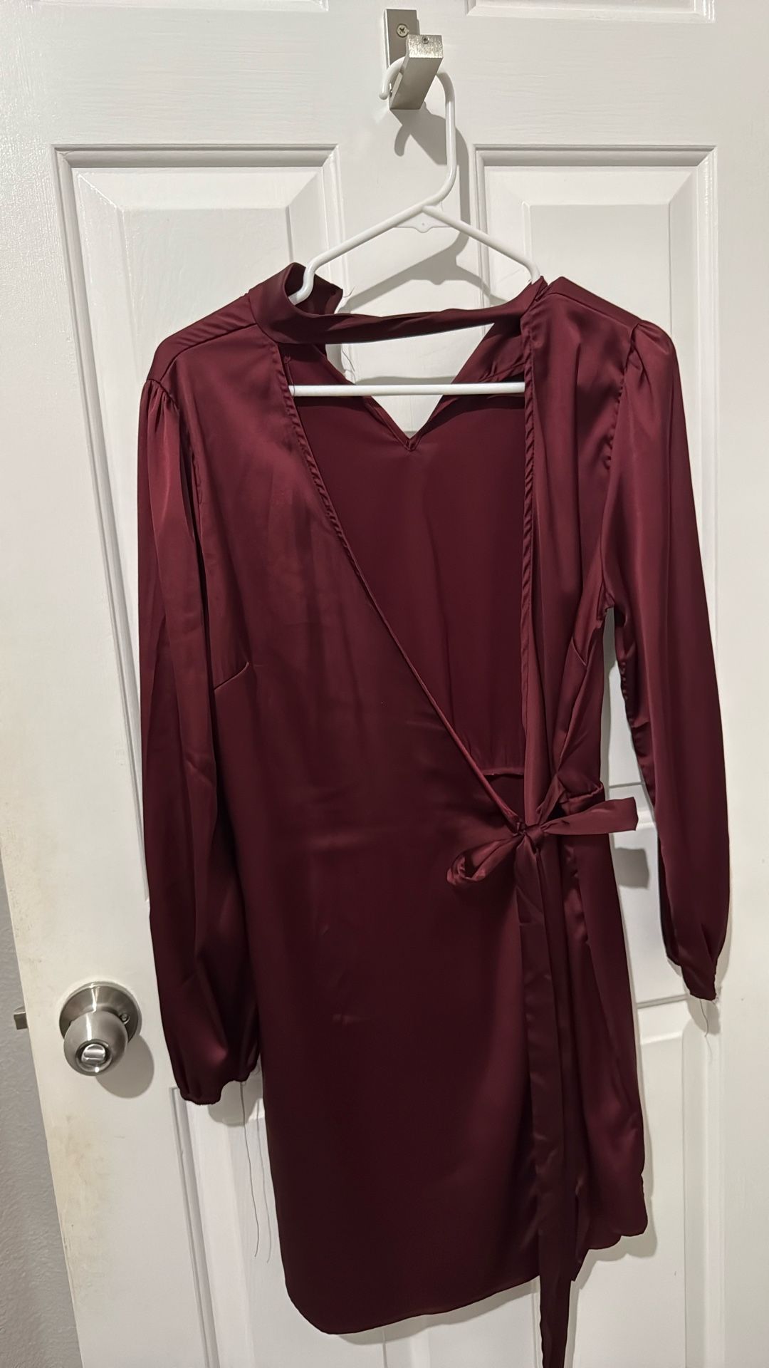 Fashion nova Dress Burgundy Size Médium