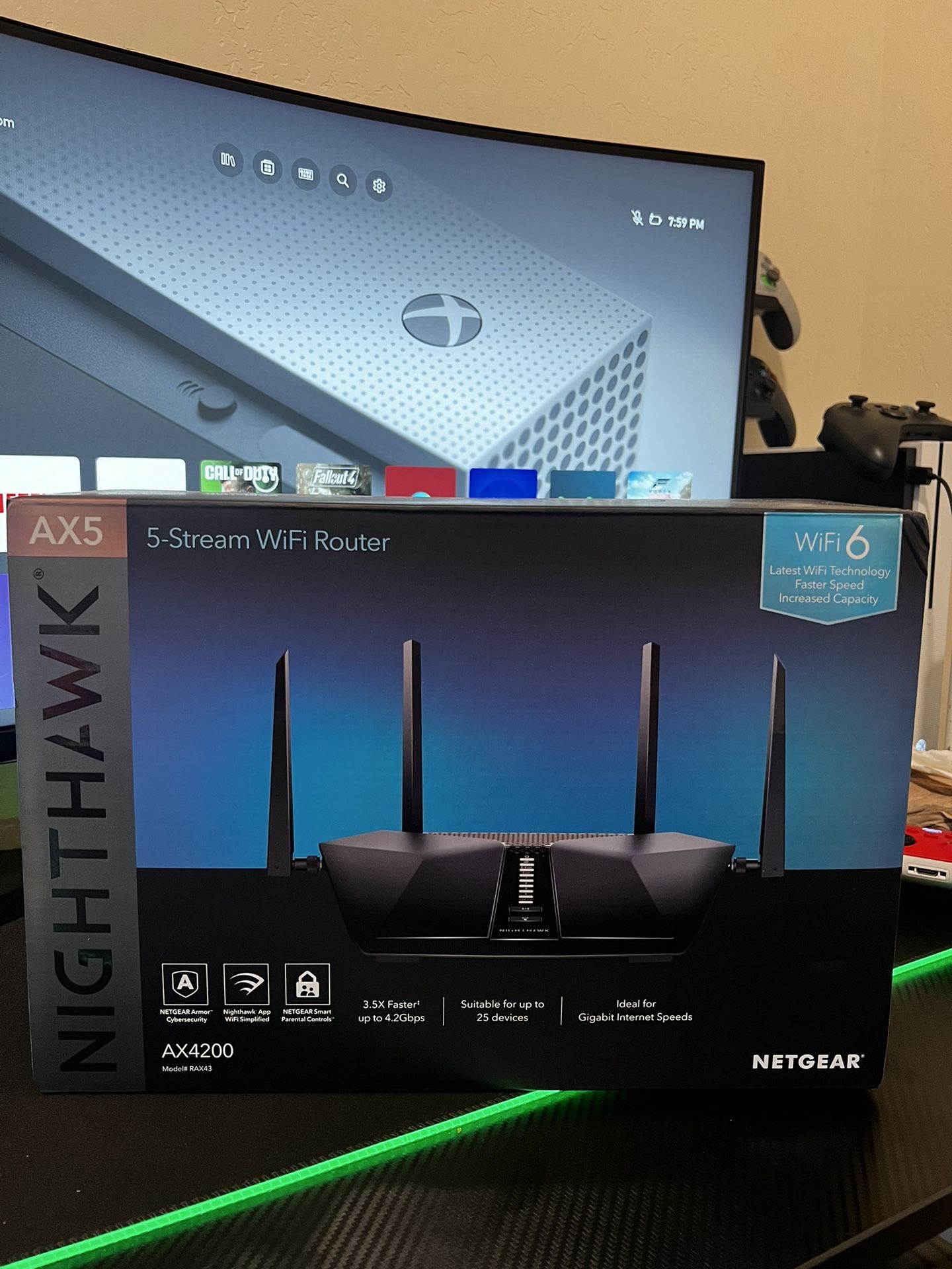 Netgear AX5 Nighthawk Wifi Router