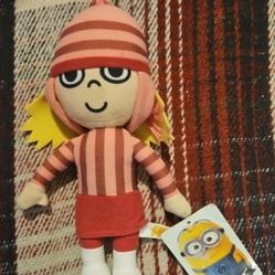 NWT DISPICABLE  ME  EDITH GIRL STUFFED PLUSH TOY  