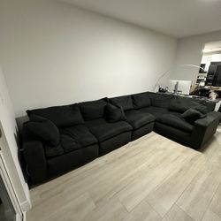 5 Piece Modular Sectional Cloud Couch