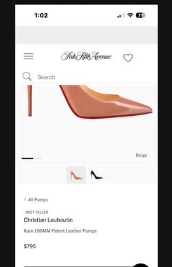 Christian Louboutin  size 7.5