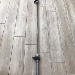 Split Sleeve Bar Barbell For Olympic Weights With Muscle Clamp Collars