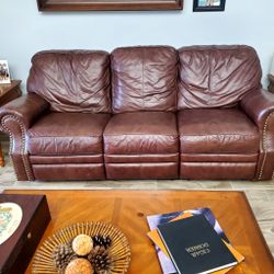 Leather Sofa