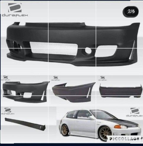 92-95 Honda Civic Duraflex Body Kit New