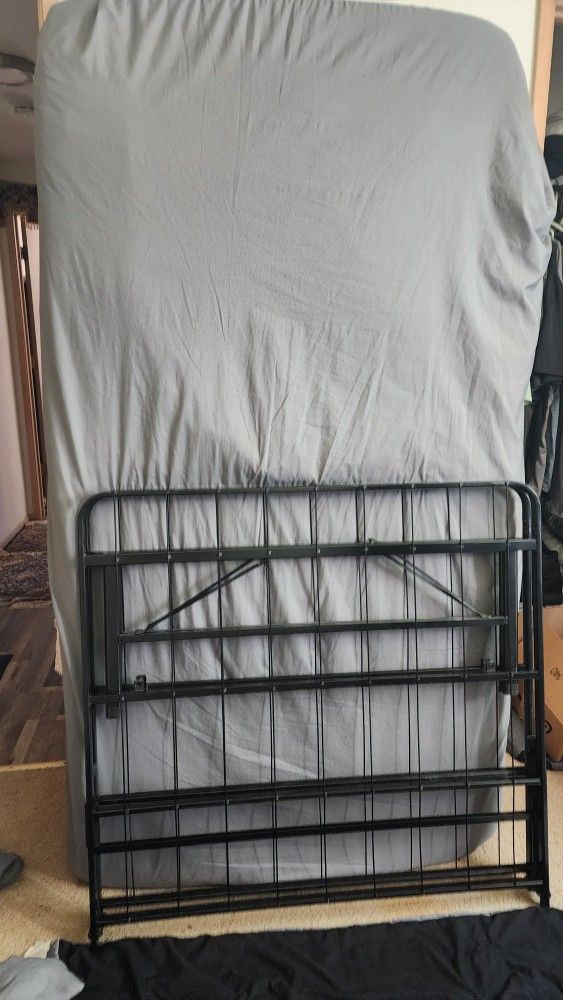 Free Twin Matress With Bed Frame