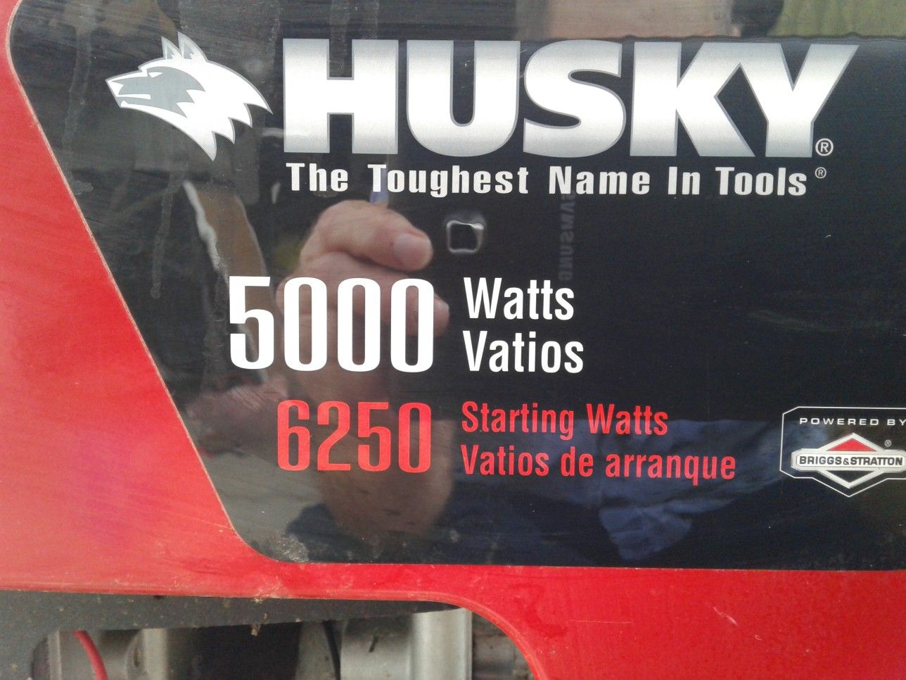 Husky Gas Generator - 6250 Starting Watts / 5000 Running Watts