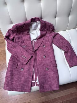 Aritzia Woman Red Blazer