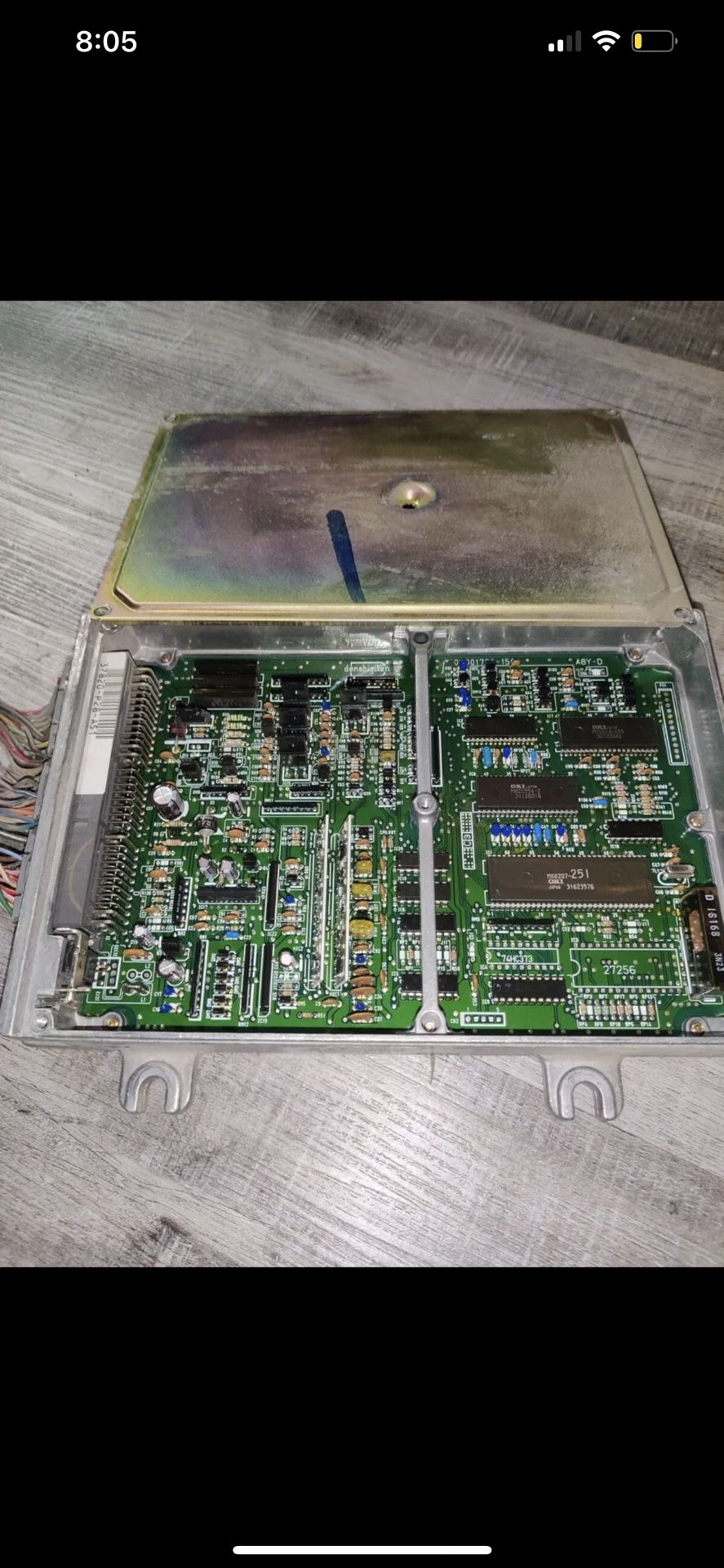 92-95 Civic Auto P28 Ecu D16z6 Vtec 37820-P28-A51 OBD1 Honda Civic EX D16 EG